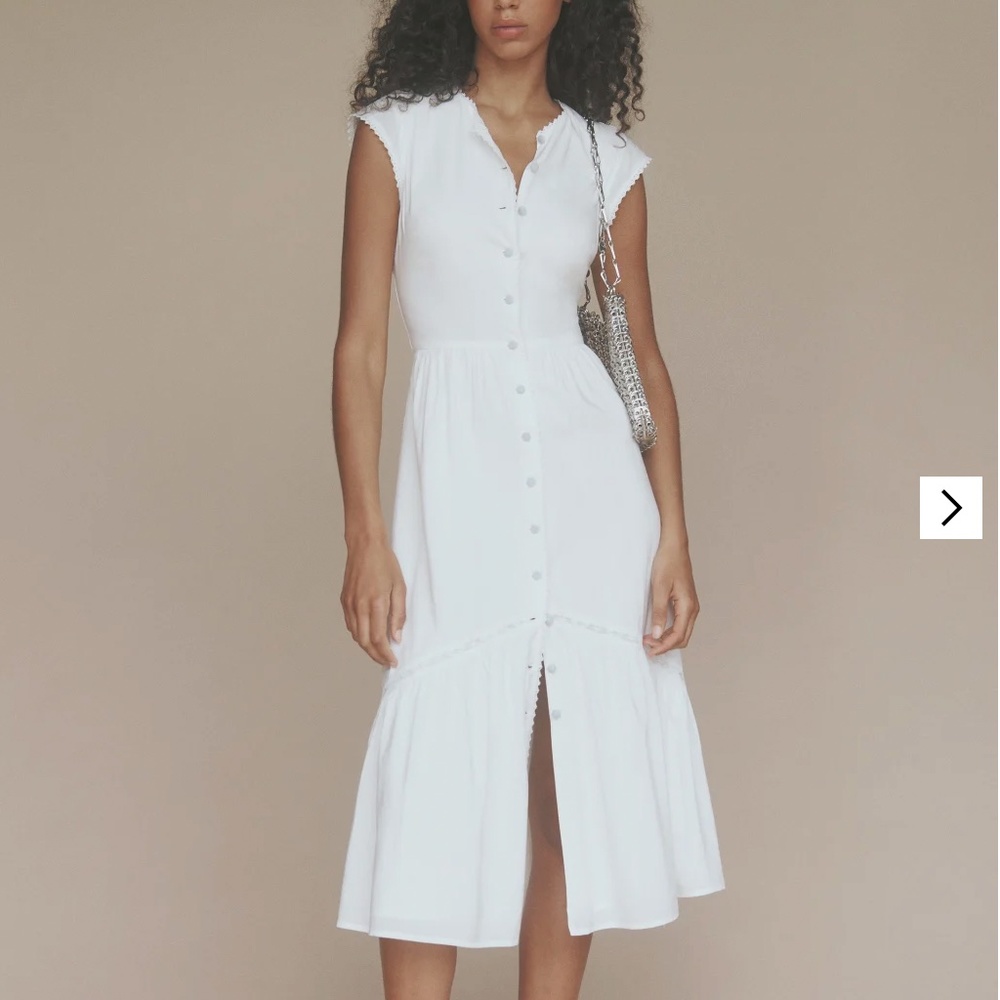Rishi Dress button up midi